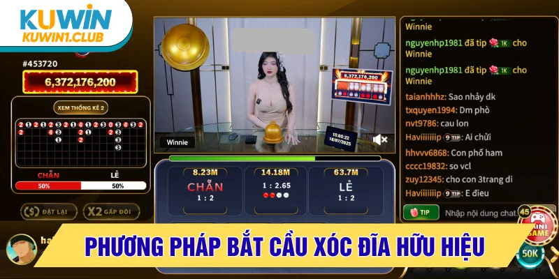 Bắt cầu xóc đĩa chuẩn theo từng phiên cược